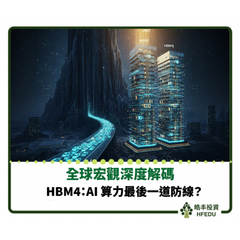 【HBM4：AI 算力的最後一道防線】